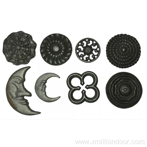 Cast iron ornamental accessories